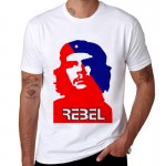 ZiLingLan Che Guevara Hero Printed Cotton Men T shirt Short Sleeve Casual t-shirts Hipster Pattern Tees Cool Tops US/EUR Size