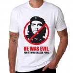 ZiLingLan Che Guevara Hero Printed Cotton Men T shirt Short Sleeve Casual t-shirts Hipster Pattern Tees Cool Tops US/EUR Size