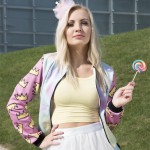 Zohra Hot sale Brand Women Bomber Jacket 3D Printed Princess Crown Outwear Coats University College chaquetas Basic Jackets
