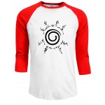 anime t shirts brand blood youth uzumaki naruto print men t shirt 2017 summer autumn funny raglan sleeve 100% cotton clothing