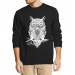 arrival style OWL animal autumn winter men sweatshirt 2016 new fashion hoodies streetwear tracksuit harajuku  clothing drake