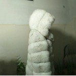 besty high quality real picture natural silver fox fur coat jacket long length winter warm thick coats fashion real fur jacket