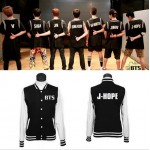 bts hoodie bangtan boys kpop BTS bulletproof youth club in same baseball uniform Bangtan Boys add wool coat bts jacket exo