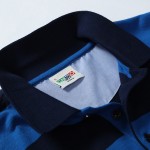 cartelo genuine brand men's fashion business casual cotton lapel Korean Slim striped