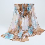 dots hot women 2017 peones chiffon georgette silk women's scarves spring autumn summer sun modern hijab style! wholesale fq053