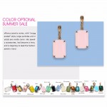 eManco Fashion Costume Jewellery Earrings for women 19 colors Minimalist Geometric Create Crystal Drop Earrings 2017 