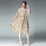 embroidery elegant women dress spring midi long plus size xxxxl 2 piece set dresses black 1918LY