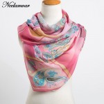 fashion women's chiffon cashew scarves new arrival 2017 Autumn and Winter casual wraps echarpe long silk feeling scarf ladies