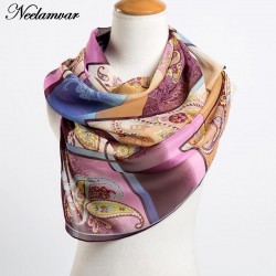 fashion women's chiffon cashew scarves new arrival 2017 Autumn and Winter casual wraps echarpe long silk feeling scarf ladies