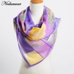 fashion women's chiffon cashew scarves new arrival 2017 Autumn and Winter casual wraps echarpe long silk feeling scarf ladies