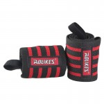 free shipping 2 pcs /lot Weight Lifting Wristband Sport Safety Wrist Support Gym Training Wrist Straps  Fitness Bandage Wraps