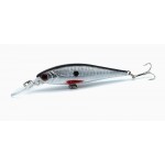 free shipping 8 colors 10 cm  9.4 g Fishing Lure Minnow Hard Bait with 2 Fishing Hooks Fishing Tackle Lure 3D Eyes