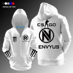 free shipping CSGO Gaming Team Envyus Team zipper hoodies sweatshirt fleece cardigan jacket