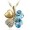 gold oceanblue18