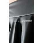 free shipping new high waist faux leather skater flare skirt mini skirt above knee solid color skirt S/M/L/XL