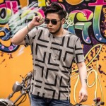 good quality t shirt men PLAID size 2XL-7XL tshirt homme plus size 7XL men's t-shirt summer T-shirt 2XL 3xl 4xl 5XL 6XL