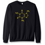homme streetwear Sheldon sweatshirt Men Caffeine Molecular Formula Swag new fashion autumn Cotton long sleeve high quality 