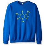 homme streetwear Sheldon sweatshirt Men Caffeine Molecular Formula Swag new fashion autumn Cotton long sleeve high quality 