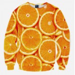hoodie men and women Lemon combination printed sweatshirt fall spring long sleeve moleton masculino