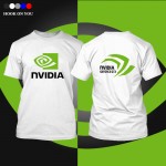 intel Nvidia Men t shirt Geforce GTX game men T-shirt camisetas Computer Peripherals fashion novelty
