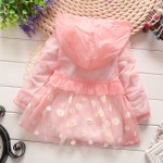 kids sunscreen clothing for girl waterproof jacket and coats Spring Summer children outerwear jackets baby girls bolero raincoat