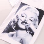 marilyn monroe 2016 brand T-shirts for women kawaii clothes tee shirt femme tshirts top women t shirt summer style tops poleras