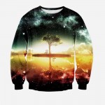 men hoodies 3D tree sweatshirts