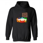 mens hoodie American South Park print black Stan Marsh Kyle Broflovski  lantern sleeve Hoodie Men winter jackets cotton xxs 4xl