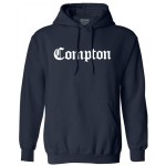 mens sweatshirt fashion 2017 autumn Compton letter printed hooded cotton long sleeve drake clothing funny men brand male S-XXL 
