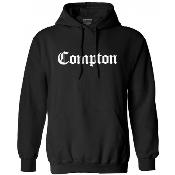 mens sweatshirt fashion 2017 autumn Compton letter printed hooded cotton long sleeve drake clothing funny men brand male S-XXL 