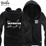 new 2017 free shipping I LOVE One Direction members' signature Niall Zayn Liam Harry Louis Handwriting man  cardigan