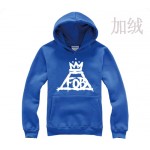 new 2017 free shipping autumn winter fashion fall out boy FOB imperial crown cotton man men male  Hoodies