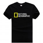 new 2017 free shipping fashion hot selling National Geographic discovery expedition sitcoms men male man short-sleeve T-shirt