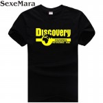 new 2017 free shipping fashion national geographic discovery channel networks asia sitcoms men male man short-sleeve T-shirt