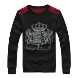 new arrival plus velvet pullover sweatshirt men's autumn winter thickening obese plus size2XL 3XL 4XL 5XL 6XL 7XL 8XL 9XL