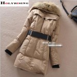 new winter coat women down jacket luxury fur collars cultivate one's morality long down coat casual high quality size s-xxl
