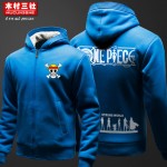 one piece thicken men hoodie Sweatshirts winter 2014 men's clothes tide big yards plus thick velvet jacket navy justice