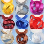 one roll 25yards width 2cm christmas party decorative cotton silk satin ribbon for Sewing Fabric DIY crafts  cars wedding  gift
