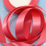 one roll 25yards width 2cm christmas party decorative cotton silk satin ribbon for Sewing Fabric DIY crafts  cars wedding  gift