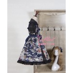 "Hyakki Yakou" Clarkes World Women's Gothic Lolita JSK Dress Suspender Dress Bow Tassels Deco Good Quality 2Colors