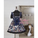 "Hyakki Yakou" Clarkes World Women's Gothic Lolita JSK Dress Suspender Dress Bow Tassels Deco Good Quality 2Colors