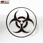 resident evil vinyl car sticker custom modified car sticker cover retaining scratches fuel tank cap center cap sticker