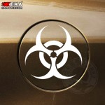 resident evil vinyl car sticker custom modified car sticker cover retaining scratches fuel tank cap center cap sticker