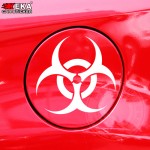 resident evil vinyl car sticker custom modified car sticker cover retaining scratches fuel tank cap center cap sticker