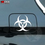 resident evil vinyl car sticker custom modified car sticker cover retaining scratches fuel tank cap center cap sticker