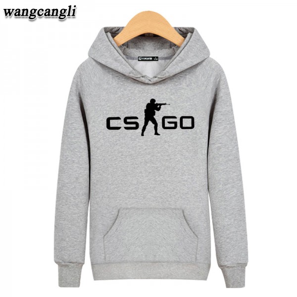 streetwear CS GO Black/Gray Cotton  xxxl Mens Hoodies and Sweatshirts 3xl  Men winter clothing Brand xxs