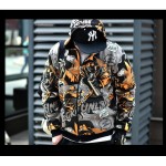 sweatshirt man 2016 brand men's Winter new men's hip-hop graffiti printed hooded sweatershirts plus size xl xxl 3xl 4xl 5xl 