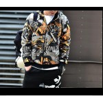 sweatshirt man 2016 brand men's Winter new men's hip-hop graffiti printed hooded sweatershirts plus size xl xxl 3xl 4xl 5xl 