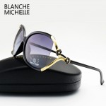 vintage flower polarized sunglasses women brand designer 2016 luxury uv400 oversized sun glasses spots oculos feminino with box