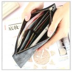 wholesale women wallet Fashion Nubuck pu Leather female Purse Super Thin Long Wallet Bags Purse Card Holder Bag zipper DL1938